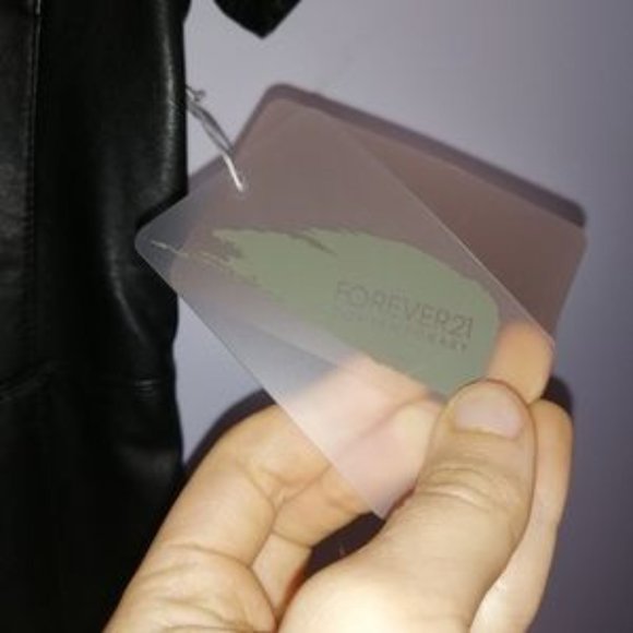 A-Line Faux Leather Dress - Picture 3 of 3